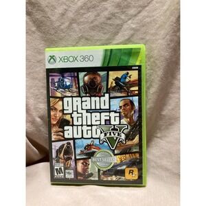 Grand Theft Auto 5 For Xbox360 CIB With Map